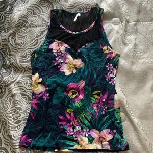 Women’s Floral Tank Top